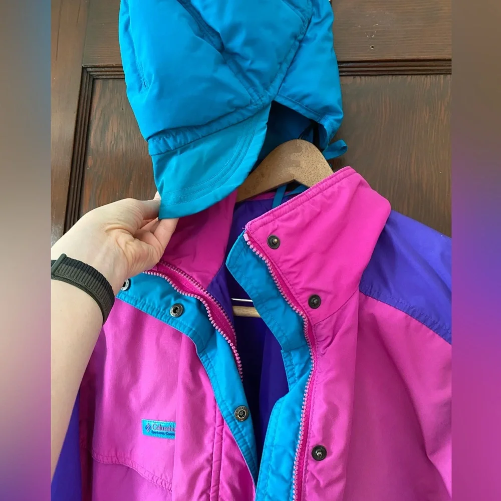 Vintage Columbia Ski Coat + Hat - Picture 10 of 14